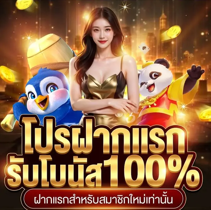 สมัครสมาชิกครั้งแรก รับโบนัส 100% ฝาก 100 รับ 200